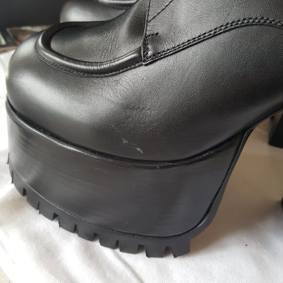 Versace ! Sling back Platform loafer ( EU/40) - Picture 6 of 14